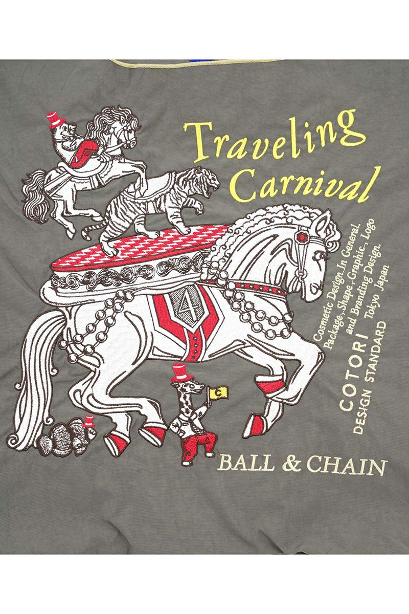 Ball & Chain(ボールアンドチェーン)COTORI DESIGEN CARNIVAL (L) ショッピングバック トートバッグ 321105 -5