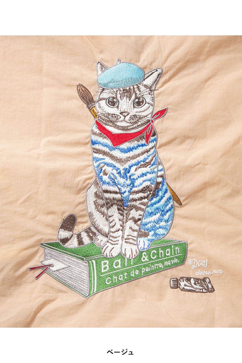 Ball & Chain(ボールアンドチェーン)P.CAT (L) ショッピングバック トートバッグ 313109 -6