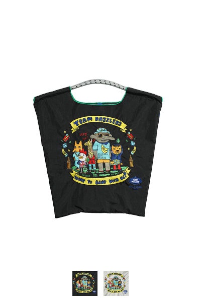 Ball & Chain(ボールアンドチェーン)B.UNIT.ARTWORK (M) ボビーダズラー ショッピングバック トートバッグ 322003