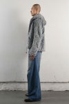 NVRFRGT(ネバーフォーゲット)3D TWISTED WIDE LEG JEANS 3Dツイステッドワイドレッグジーンズ NF242P04B -2