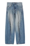 NVRFRGT(ネバーフォーゲット)3D TWISTED WIDE LEG JEANS 3Dツイステッドワイドレッグジーンズ NF242P04B -4