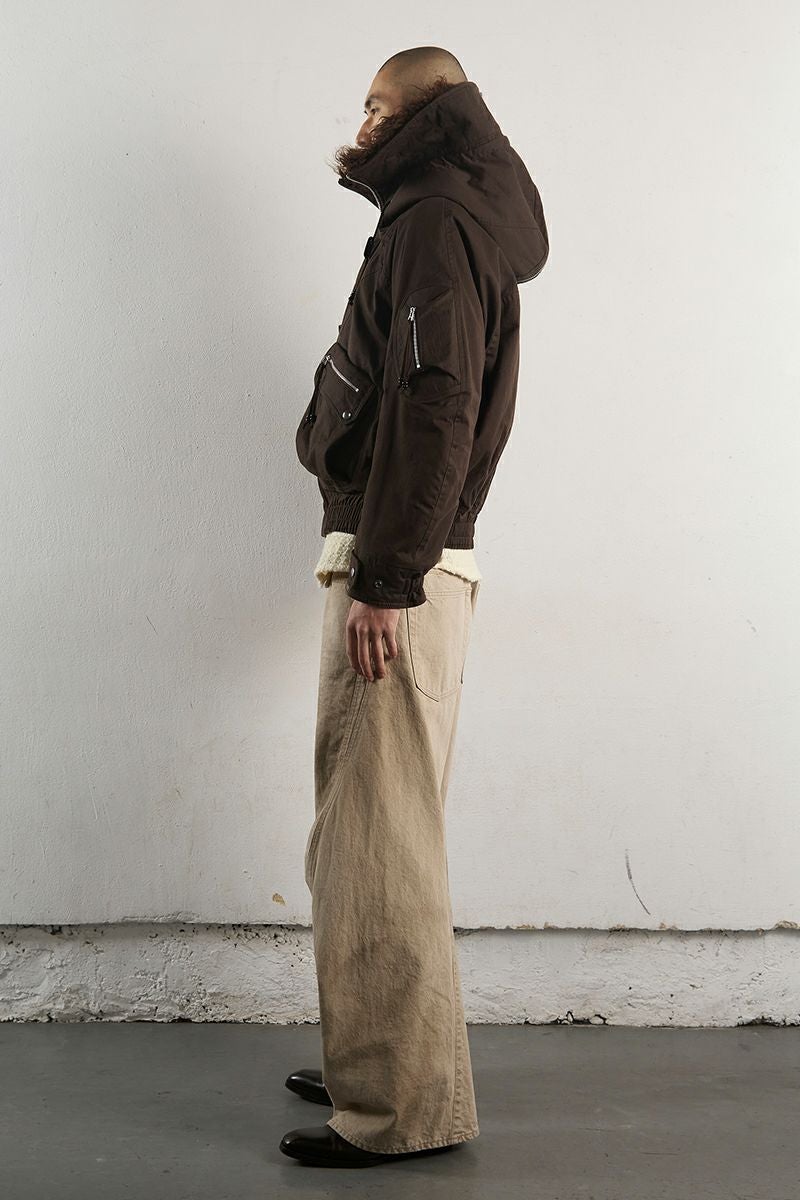 NVRFRGT(ネバーフォーゲット)3D TWISTED WIDE LEG JEANS 3Dツイステッドワイドレッグジーンズ NF242P04C -2