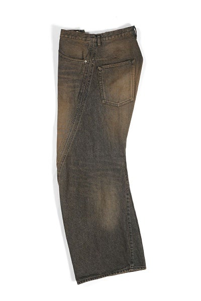 NVRFRGT(ネバーフォーゲット)3D TWISTED WIDE LEG JEANS 3Dツイステッドワイドレッグジーンズ NF242P04D