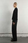 NVRFRGT(ネバーフォーゲット)VELOUR DOUBLE LAYER LONG SLEEVE T-SHIRT ベロアダブルレイヤー長袖Tシャツ NF242T08 -5