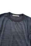 NVRFRGT(ネバーフォーゲット)VELOUR DOUBLE LAYER LONG SLEEVE T-SHIRT ベロアダブルレイヤー長袖Tシャツ NF242T08 -9