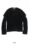 NVRFRGT(ネバーフォーゲット)VELOUR DOUBLE LAYER LONG SLEEVE T-SHIRT ベロアダブルレイヤー長袖Tシャツ NF242T08 -14