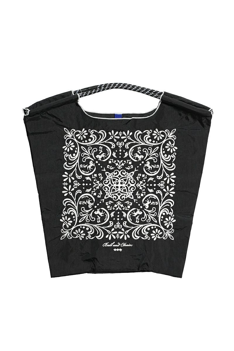 Ball & Chain(ボールアンドチェーン)DAMASUK.HORSE (M) ショッピングバック トートバッグ 301025 -1