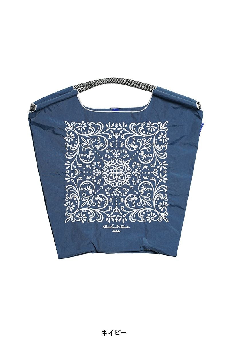 Ball & Chain(ボールアンドチェーン)DAMASUK.HORSE (M) ショッピングバック トートバッグ 301025 -5