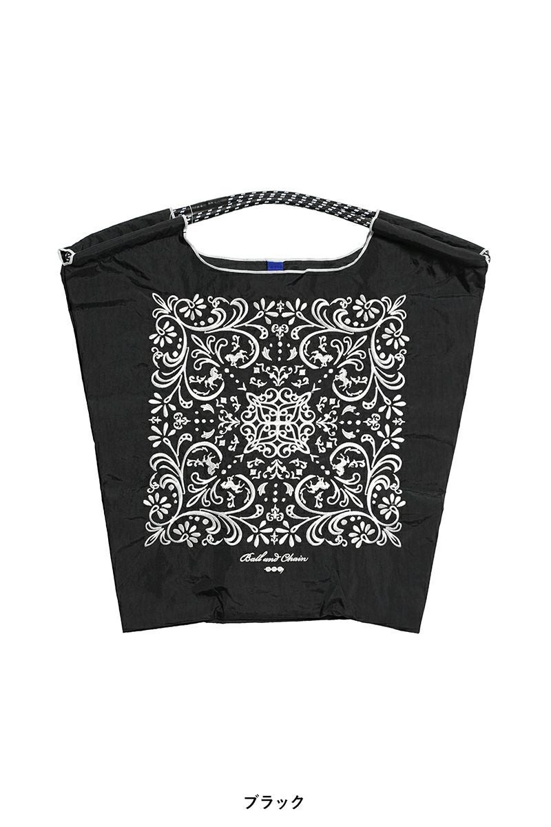 Ball & Chain(ボールアンドチェーン)DAMASUK.HORSE (M) ショッピングバック トートバッグ 301025 -7