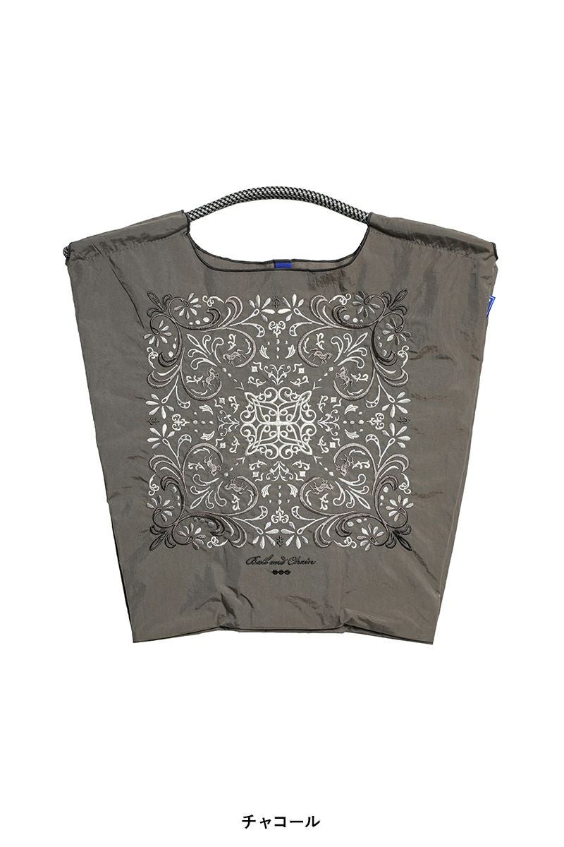 Ball & Chain(ボールアンドチェーン)DAMASUK.HORSE (M) ショッピングバック トートバッグ 301025 -9