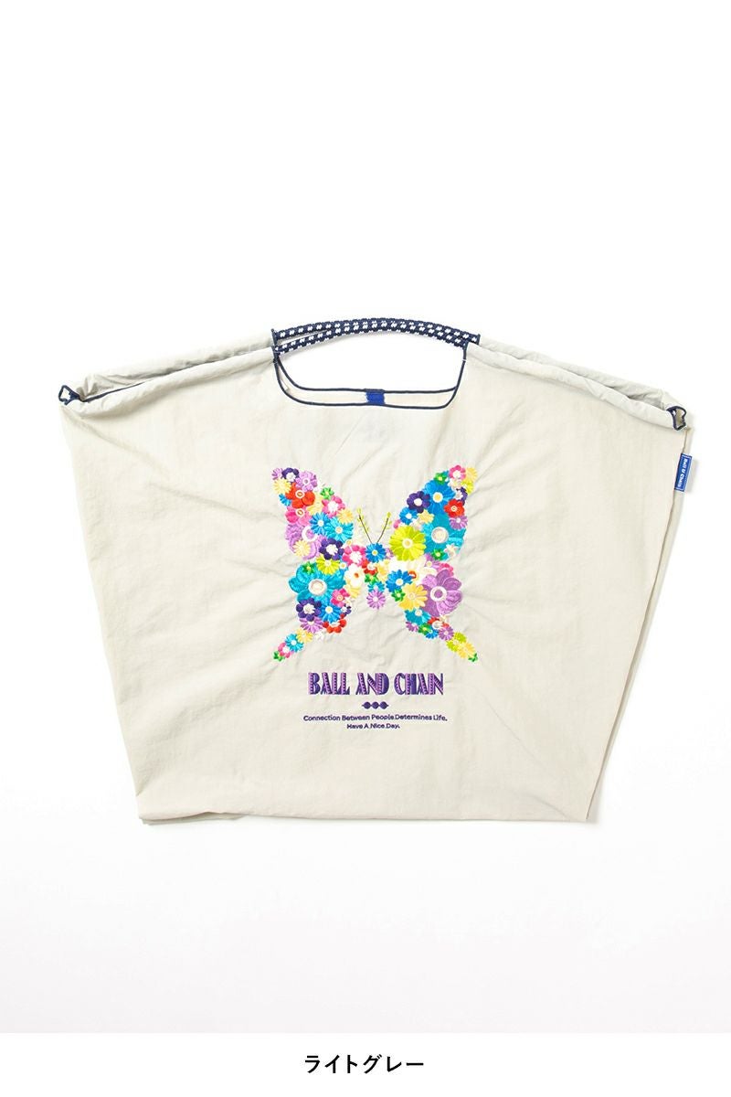 Ball & Chain(ボールアンドチェーン)F.BUTTERFLY (L) ショッピングバック トートバッグ 301115 -7