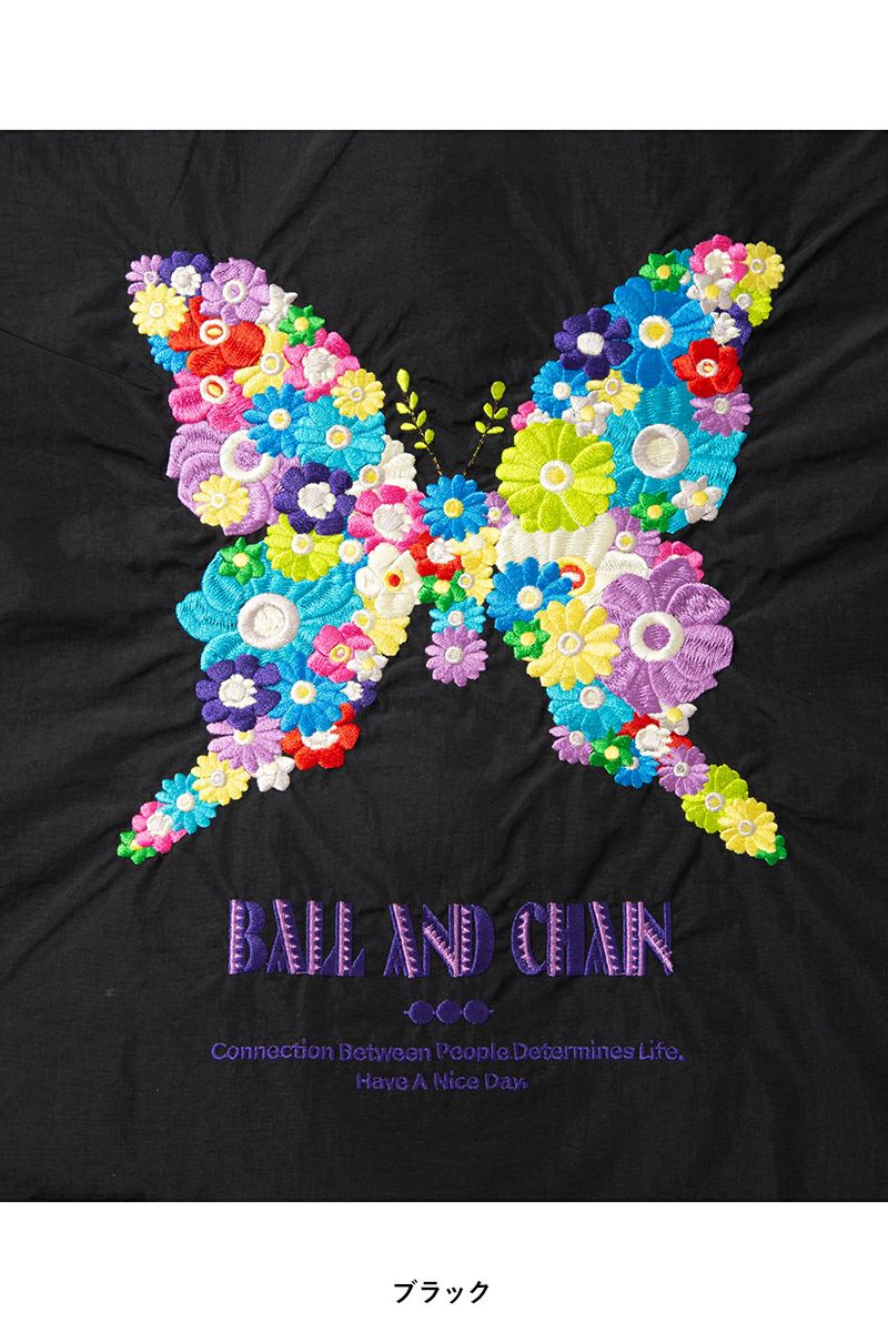 Ball & Chain(ボールアンドチェーン)F.BUTTERFLY (L) ショッピングバック トートバッグ 301115 -10