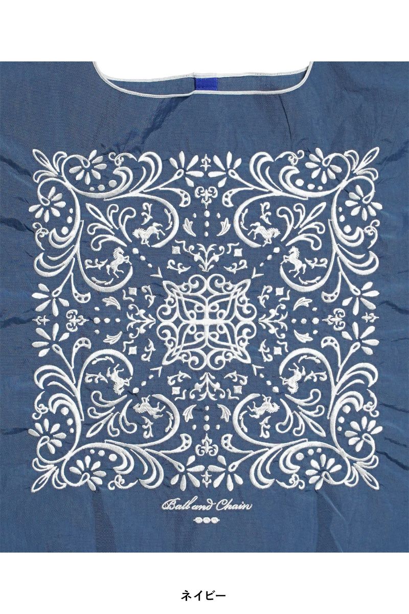 Ball & Chain(ボールアンドチェーン)DAMASUK.HORSE (L) ショッピングバック トートバッグ 301125 -6