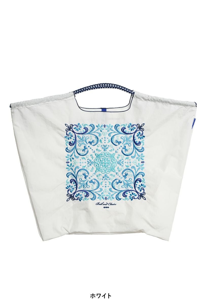 Ball & Chain(ボールアンドチェーン)DAMASUK.HORSE (L) ショッピングバック トートバッグ 301125 -7