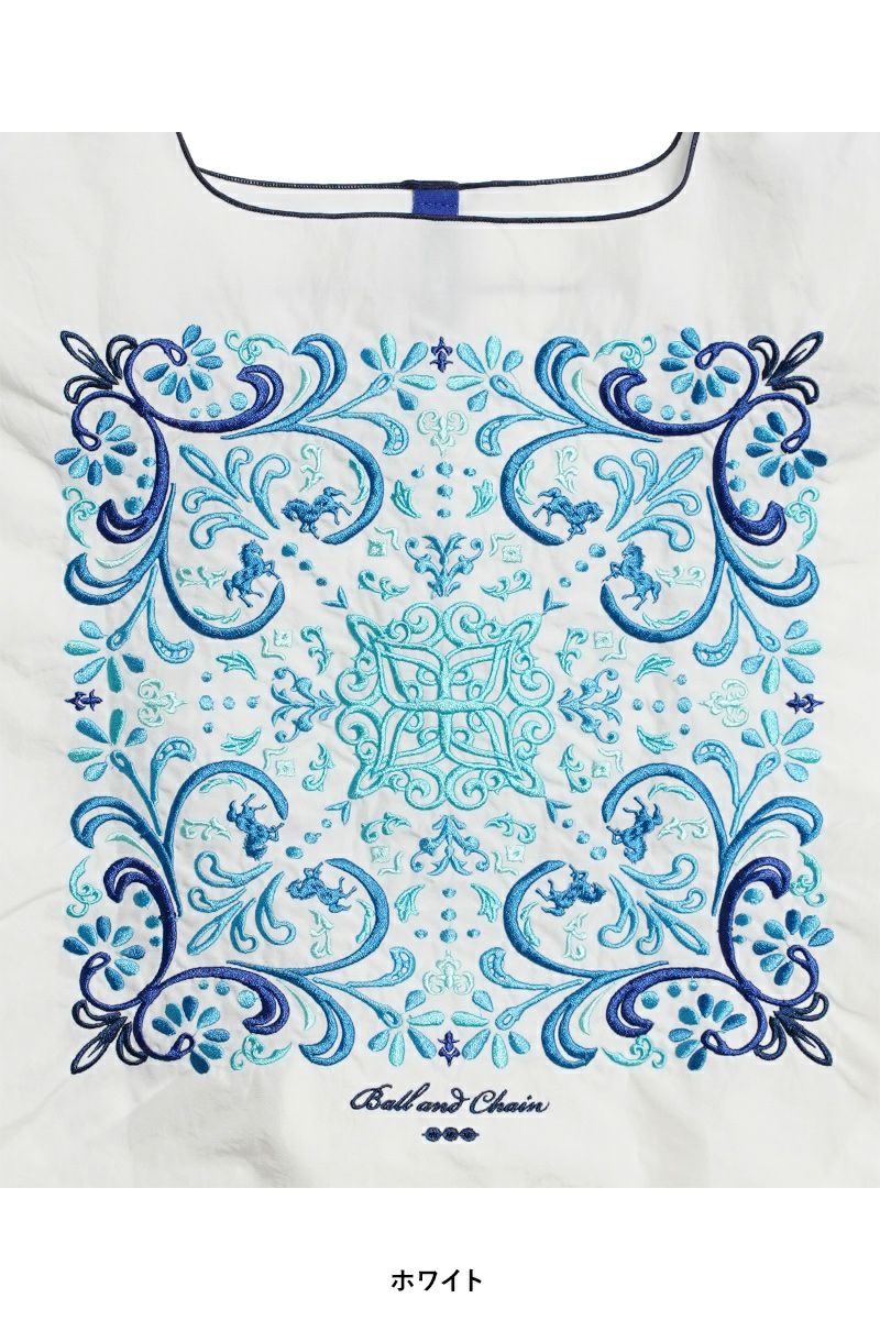 Ball & Chain(ボールアンドチェーン)DAMASUK.HORSE (L) ショッピングバック トートバッグ 301125 -8