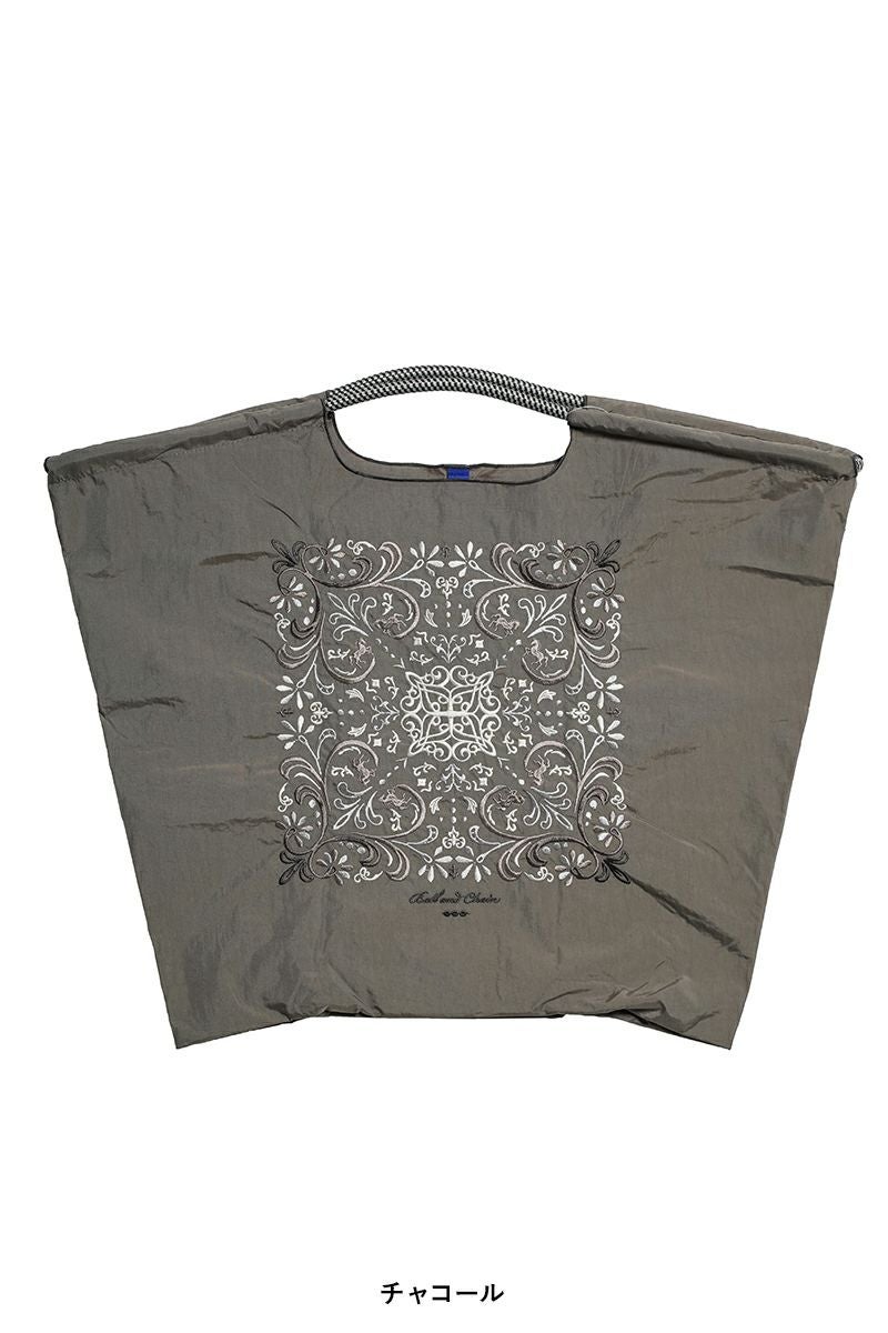 Ball & Chain(ボールアンドチェーン)DAMASUK.HORSE (L) ショッピングバック トートバッグ 301125 -9