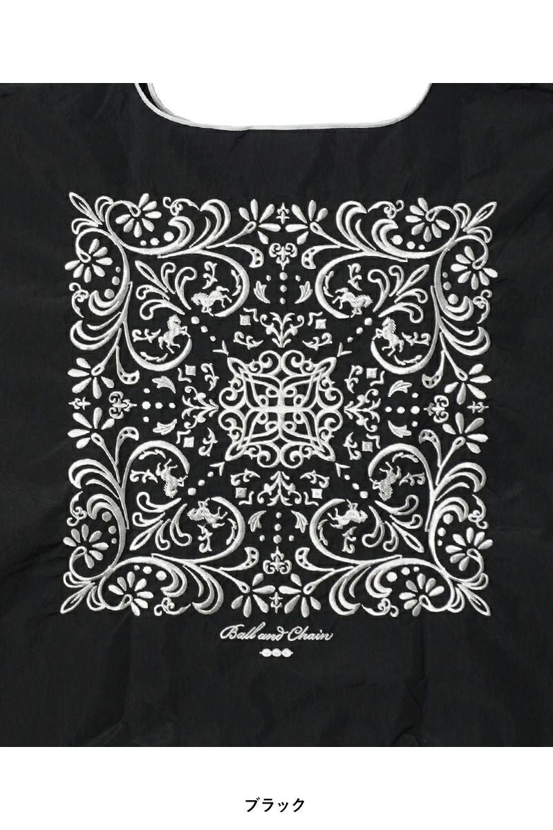 Ball & Chain(ボールアンドチェーン)DAMASUK.HORSE (L) ショッピングバック トートバッグ 301125 -12