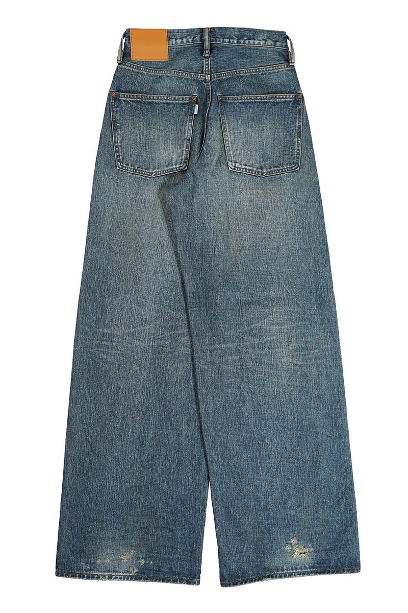 SUGARHILL(シュガーヒル)FADED MODERN DENIM WIDE TROUSERS フェードモダンデニムワイドトラウザー 2441000406 -2