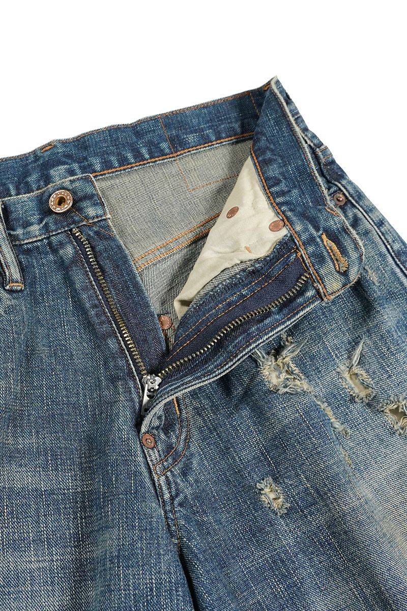 SUGARHILL(シュガーヒル)FADED MODERN DENIM WIDE TROUSERS フェードモダンデニムワイドトラウザー 2441000406 -4