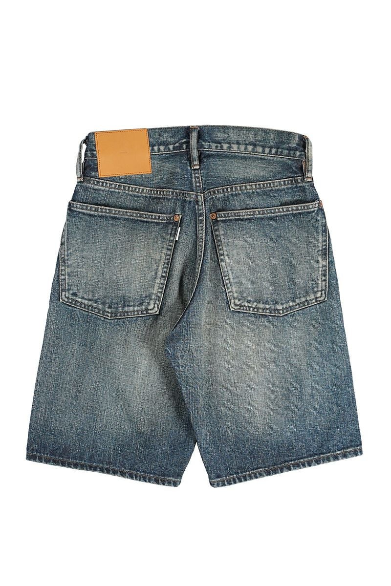 SUGARHILL(シュガーヒル)FADED MODERN DENIM WIDE SHORTS フェードモダンデニムワイドショーツ 2441000409 -2