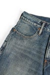 SUGARHILL(シュガーヒル)FADED MODERN DENIM WIDE SHORTS フェードモダンデニムワイドショーツ 2441000409 -6