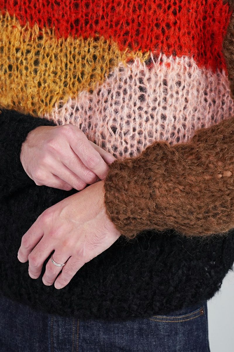 UNUSED(アンユーズド)Mohair pullover knit モヘアプルオーバー US2461 -14