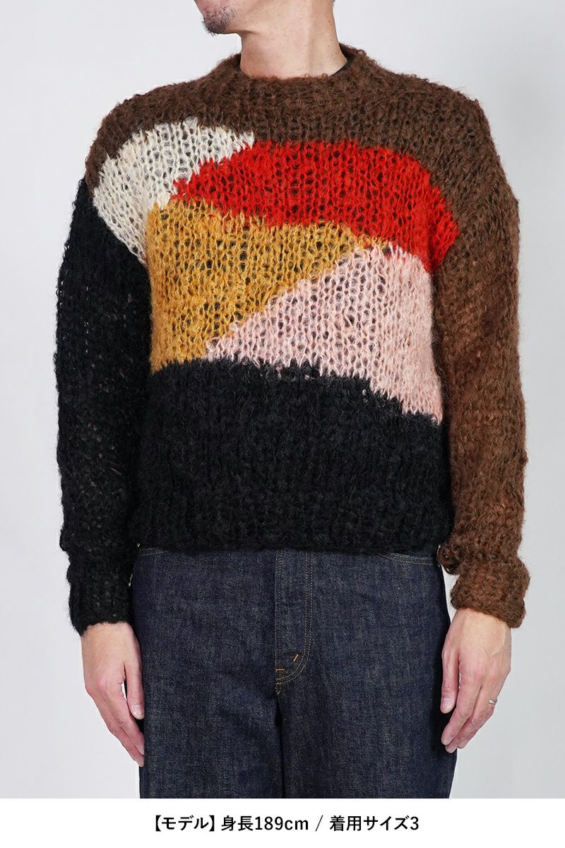 UNUSED(アンユーズド)Mohair pullover knit モヘアプルオーバー US2461 -19