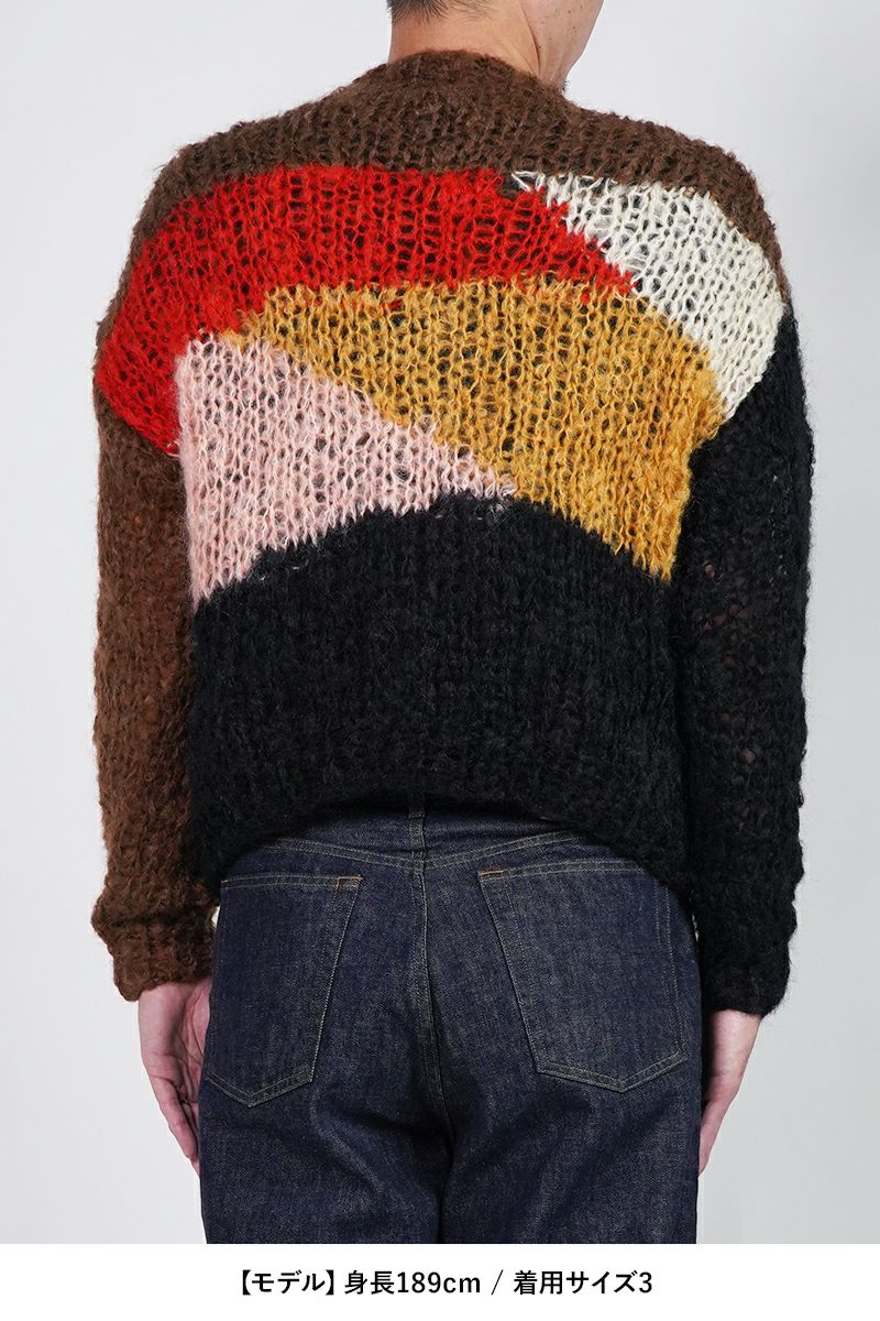 UNUSED(アンユーズド)Mohair pullover knit モヘアプルオーバー US2461 -21