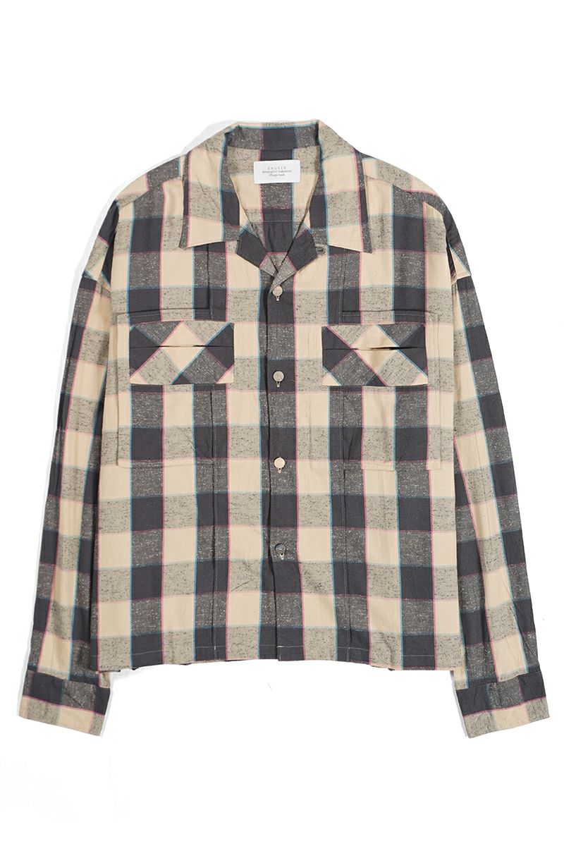 UNUSED(アンユーズド) | UNUSED(アンユーズド)Long sleeve check shirt