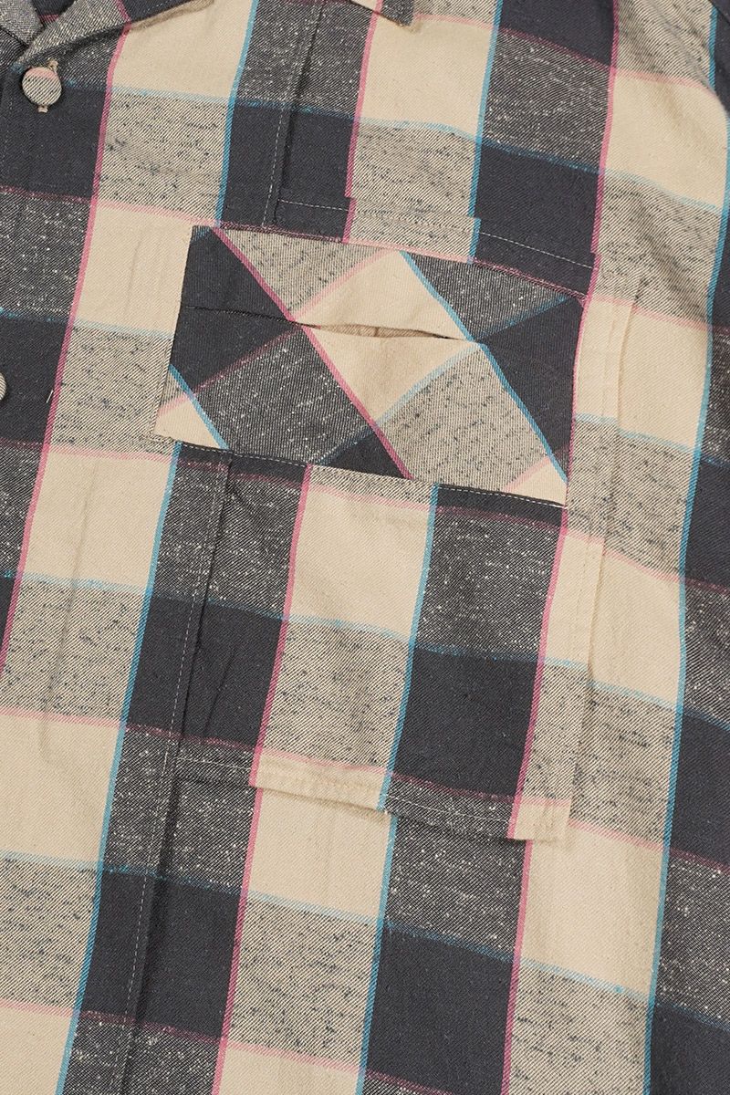 UNUSED(アンユーズド)Long sleeve check shirt 長袖チェックシャツ US2468 -4