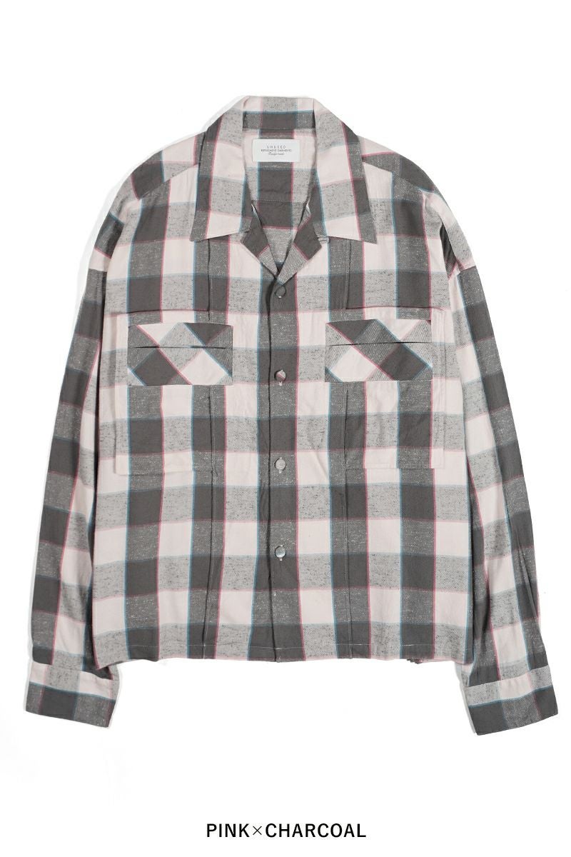 UNUSED(アンユーズド) | UNUSED(アンユーズド)Long sleeve check shirt