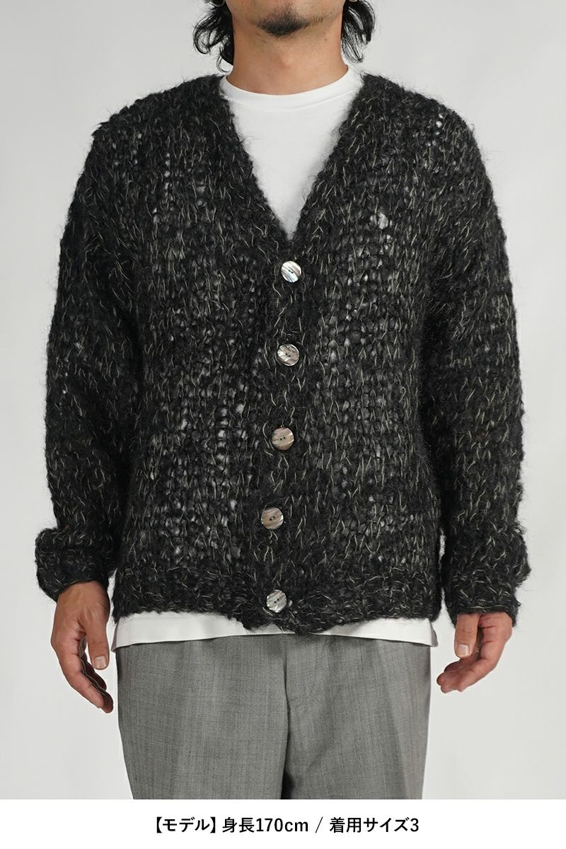 UNUSED(アンユーズド) | UNUSED(アンユーズド)Mohair knit cardigan 