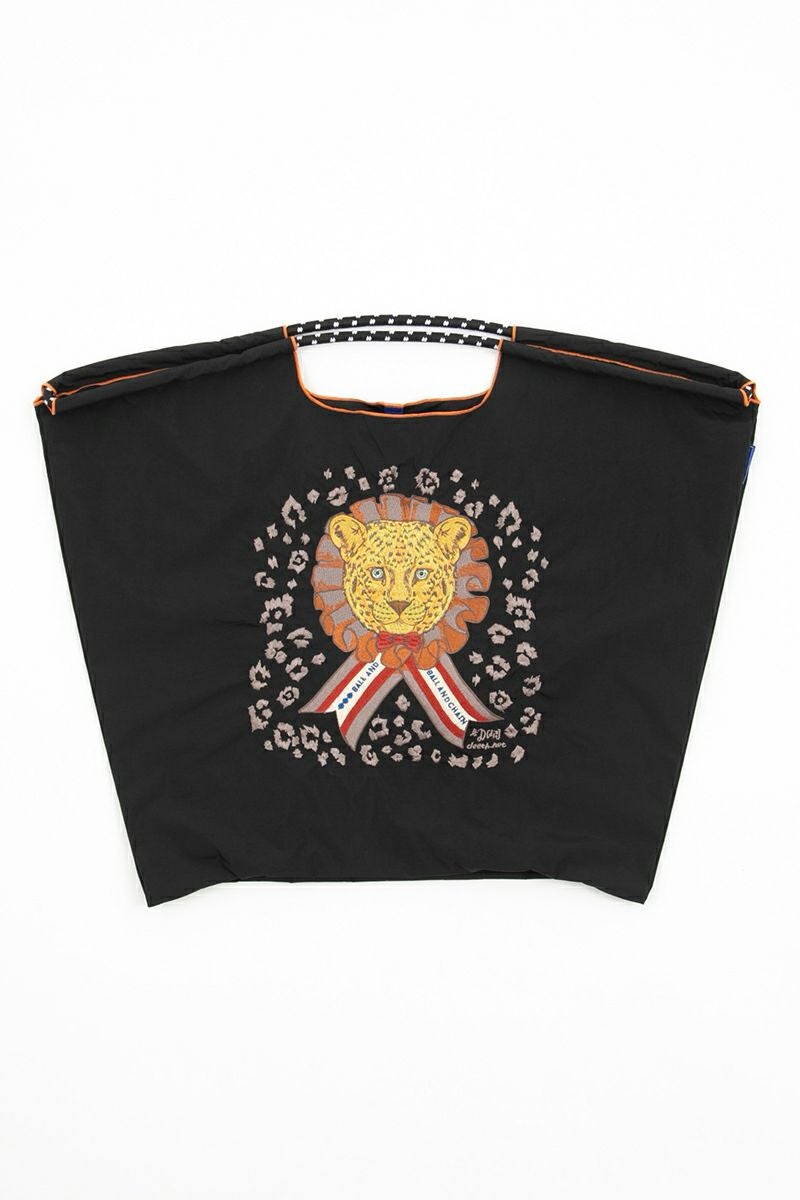 Ball & Chain(ボールアンドチェーン)D.LEOPARD (L) ショッピングバック トートバッグ 313112 -1