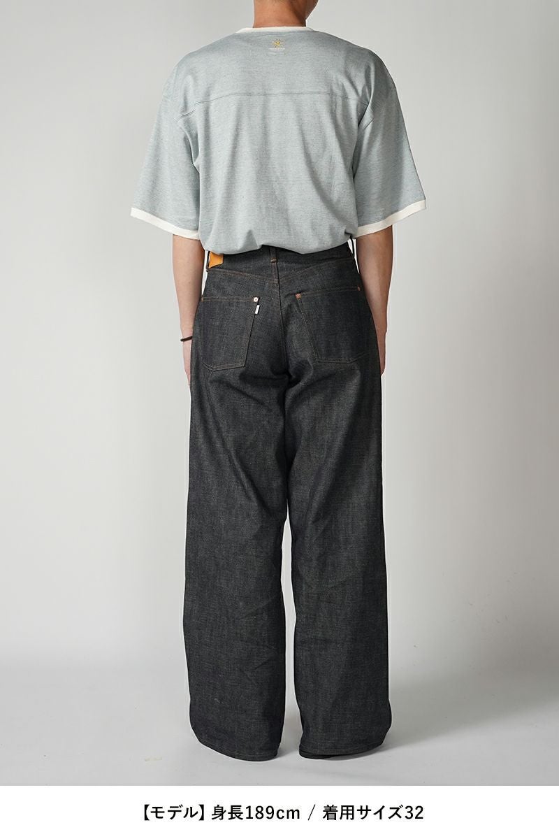 Classic Double Knee Denim Pants クラシックダブルニーデニムパンツ 
