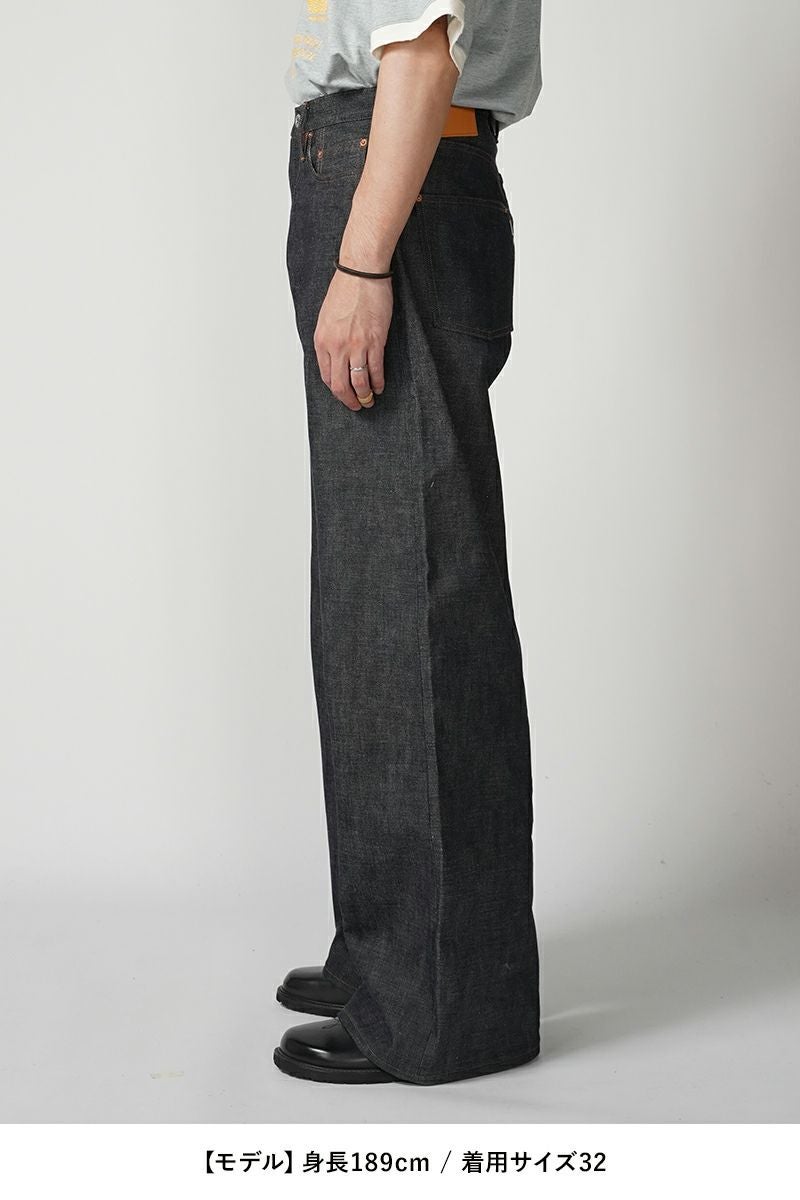 Classic Double Knee Denim Pants クラシックダブルニーデニムパンツ 