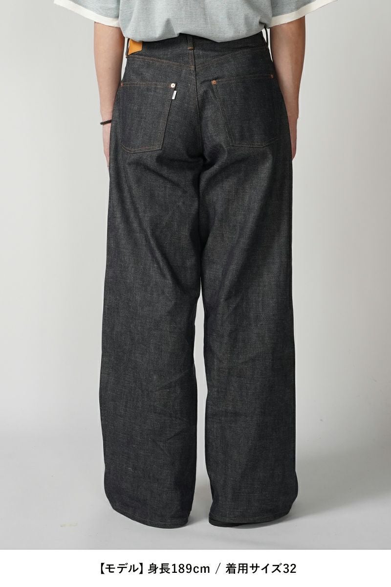 Classic Double Knee Denim Pants クラシックダブルニーデニムパンツ 