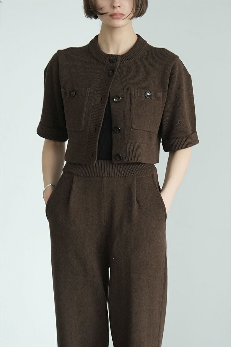 CLANE(クラネ) | CLANE(クラネ)HALF SLEEVE KNIT TOPS & PANTS SET