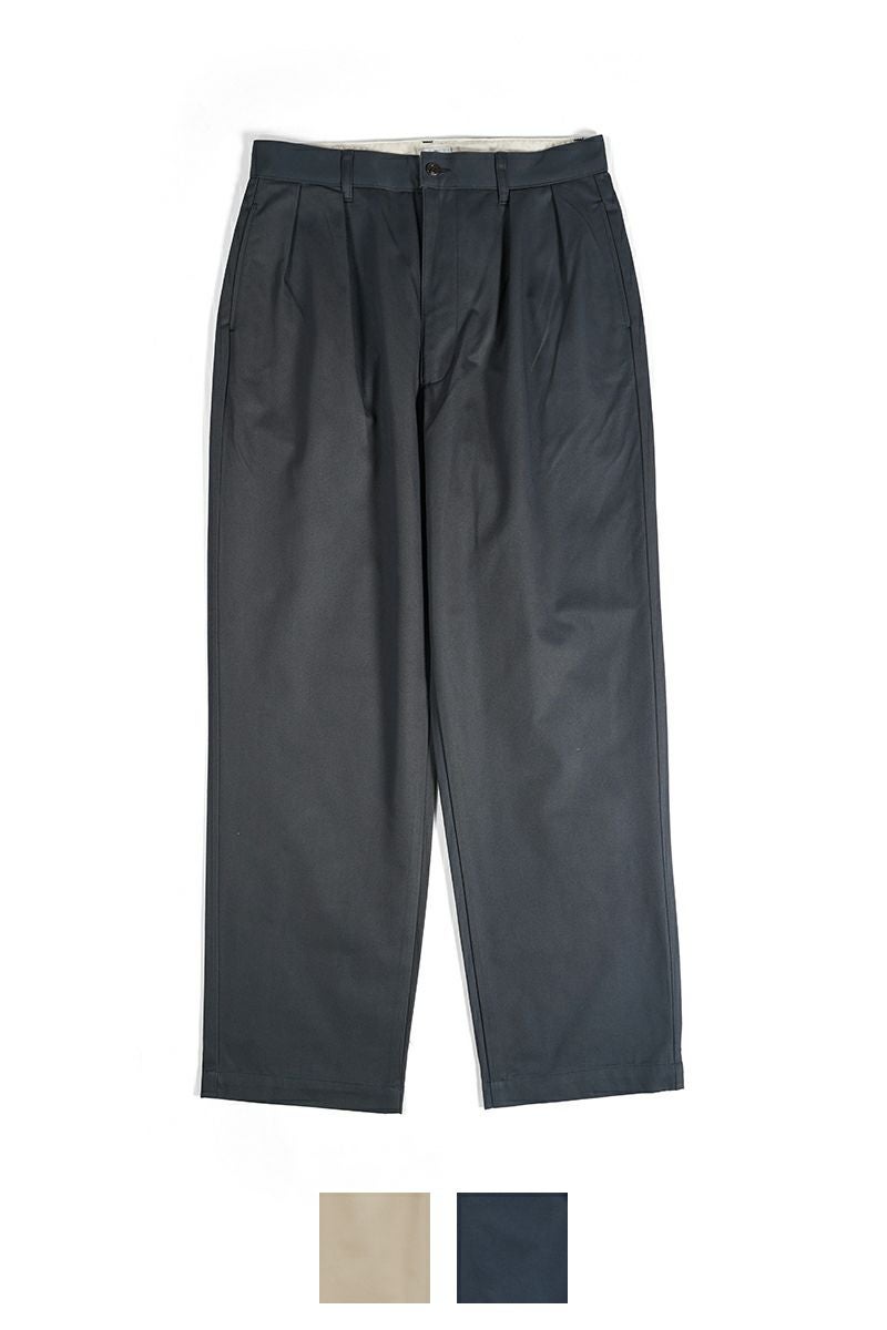 CIOTA (シオタ)2 Tuck Chino Cloth Pants 2タックチノクロスパンツ PTLM-147