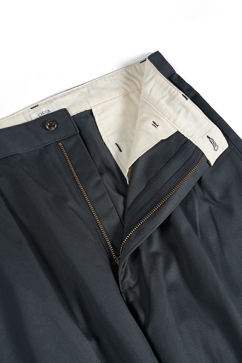 CIOTA (シオタ)2 Tuck Chino Cloth Pants 2タックチノクロスパンツ PTLM-147 -4