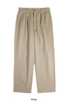 CIOTA (シオタ)2 Tuck Chino Cloth Pants 2タックチノクロスパンツ PTLM-147 -9