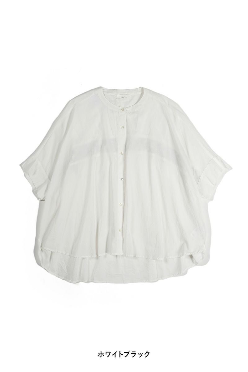 PORTE (ポルト)【広告掲載商品】<br>ブラウス バックギャザー刺繍 500-88504 -15