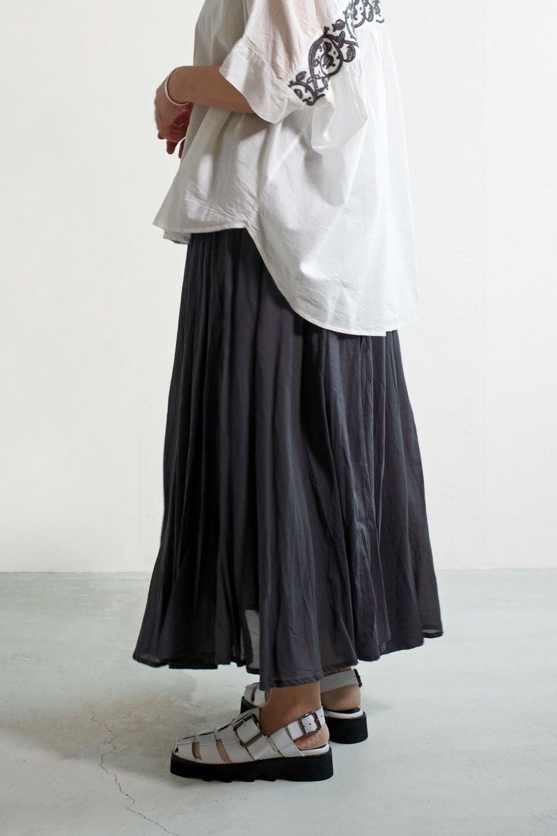 PORTE (ポルト)【広告掲載商品】<br>ギャザースカート 綿ボイル 78501 -4