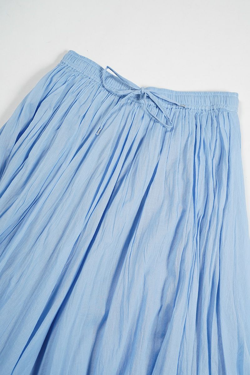 PORTE (ポルト)【広告掲載商品】<br>ギャザースカート 綿ボイル 78501 -5