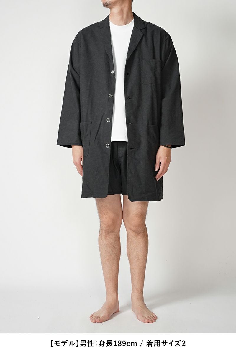 NOWHAW(ノウハウ)day long pajama #cotton_dobby デイロングパジャマ コットンドビー P-S519-H -21