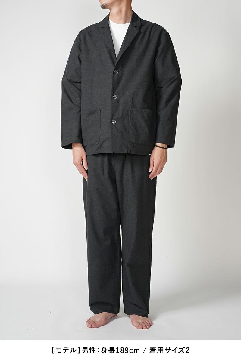 NOWHAW(ノウハウ)day pajama #cotton_dobby デイパジャマ コットンドビー P-S512-H -21