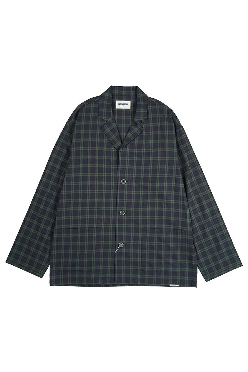 NOWHAW(ノウハウ)day pajama #twill_tartan_check デイパジャマ ツイルタータンチェック P-S514-H -1