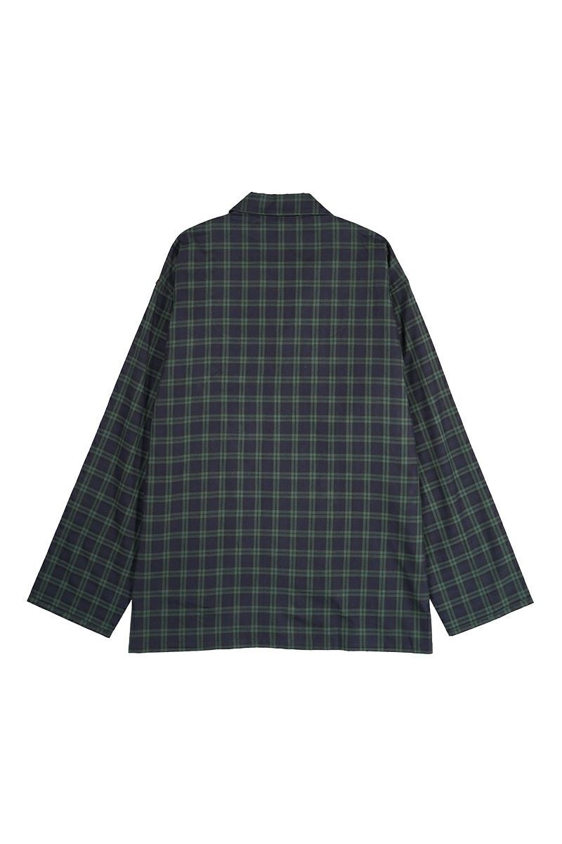 NOWHAW(ノウハウ)day pajama #twill_tartan_check デイパジャマ ツイルタータンチェック P-S514-H -2