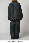 NOWHAW(ノウハウ)bounce pajama #twill_tartan_check バウンスパジャマツイル タータンチェック P-S532-H -28