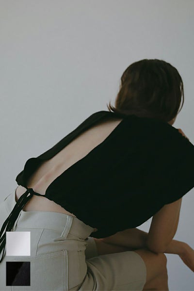 ETRE TOKYO(エトレトウキョウ)バックスリットギャザーカットソープルオーバー 1224312163