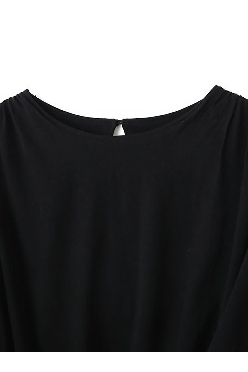 ETRE TOKYO(エトレトウキョウ)バックスリットギャザーカットソープルオーバー 1224312163 -12